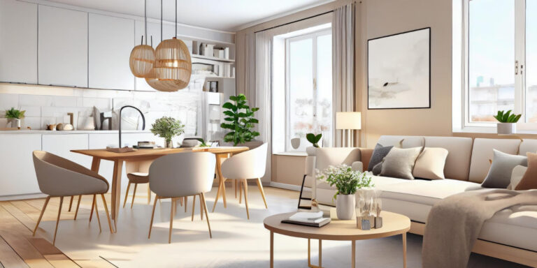 Przytulny salon 2025 – boucle, welur, ręcznie tkane pledy i naturalne tkaniny