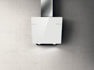 ELICA Okap przyścienny L’ESSENZA WH/A/60 – elegancki design, czarne lub białe szkło, 60-90 cm