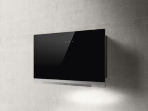 Elica Okap przyścienny APLOMB BL/A/60 – Touch Control, oświetlenie LED, czarne szkło