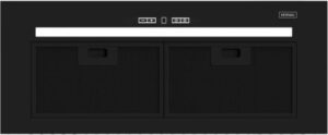 Okap Kernau KBH 0491 B BLDC Steam Sensor – 90 cm, wysoka wydajność, czarny