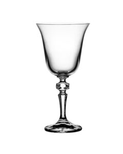 Crystal Julia Kieliszki do wina 6 sztuk – wysokiej jakości szkło crystalite, pojemność 220 ml, wysokość 18,3 cm