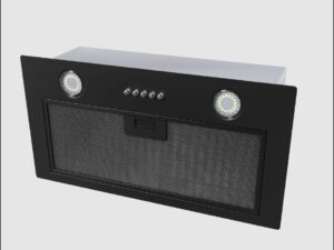 SeeNERGY B-IN SLIM 52 BL – klasa C, wydajność 133/251 m3/h, czarny, stal