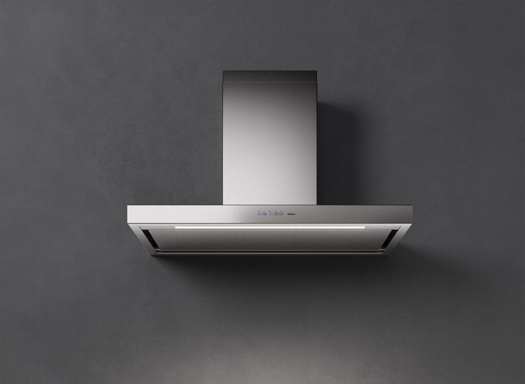 FALMEC Plane Plus Isola 120 inox 800 m³/h – wyciąg szczelinowy, oświetlenie LED, elektroniczne sterowanie