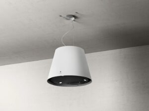Elica Okap wyspowy EASY UX IX/F/50 – doskonała wydajność, stal nierdzewna, 50 cm