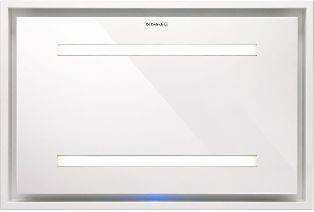 Okap sufitowy 90 cm do zabudowy DHL2993W – timer, zdalne sterowanie, 4 poziomy intensywności, kolor biały