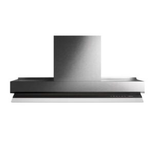 FALMEC Virgola No-Drop Touch 75 inox 800 m³/h – ruchoma osłona, sensorowe sterowanie, stal inox
