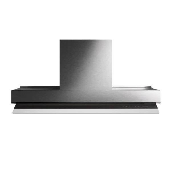 FALMEC Virgola No-Drop Touch 75 inox 800 m³/h – ruchoma osłona, sensorowe sterowanie, stal inox