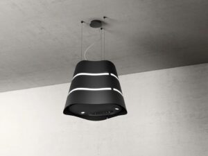 Elica Okap wyspowy WAVE UX BL MAT/F/51 – wysoka jakość, innowacyjne funkcje, stal nierdzewna, 50 cm