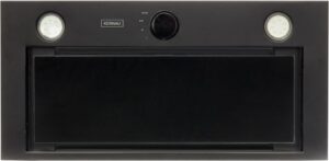 Okap Kernau KBH 0860.1 B – do zabudowy, cicha praca, czarny, 60 cm
