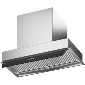 FRANKE Okap FST DRIP-FREE 60 X/2 KL – do zabudowy, stal szlachetna, czarne szkło