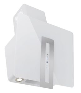 Toflesz AURA Okap kominowy 60cm – wyciąg/pochłaniacz, biały mat, stal nierdzewna