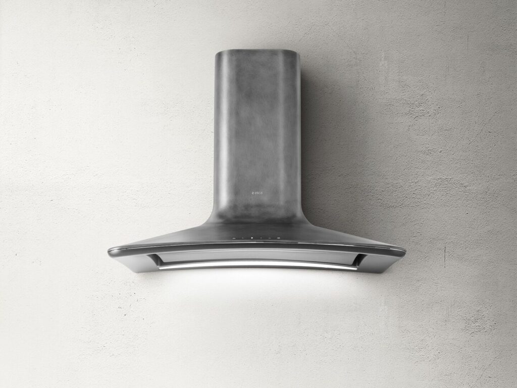 ELICA Okap przyścienny SWEET PELTROX/A/85 – wyciąg, oświetlenie LED, szerokość 85 cm, technopolimer
