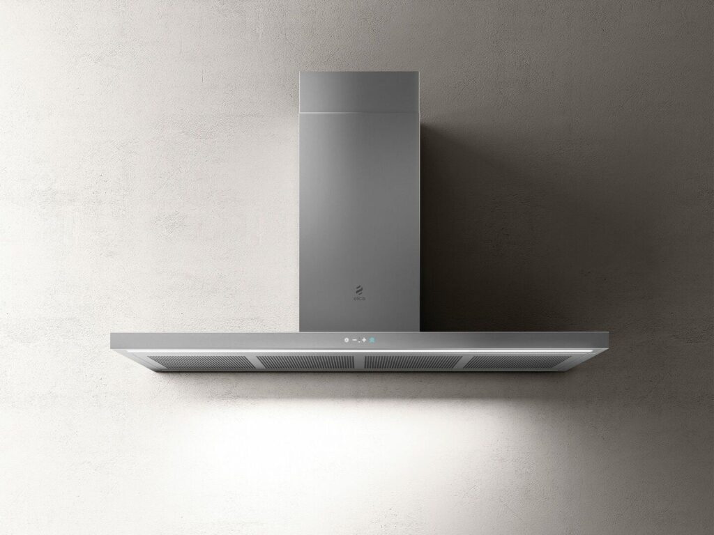 Elica Okap przyścienny THIN IX/A/120 – wydajność 710 m3/h, stal, klasa energetyczna A
