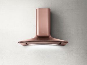 Elica Okap przyścienny Sweet Copper/A/85 – energooszczędny, z filtrem długowiecznym, materiał technopolimer