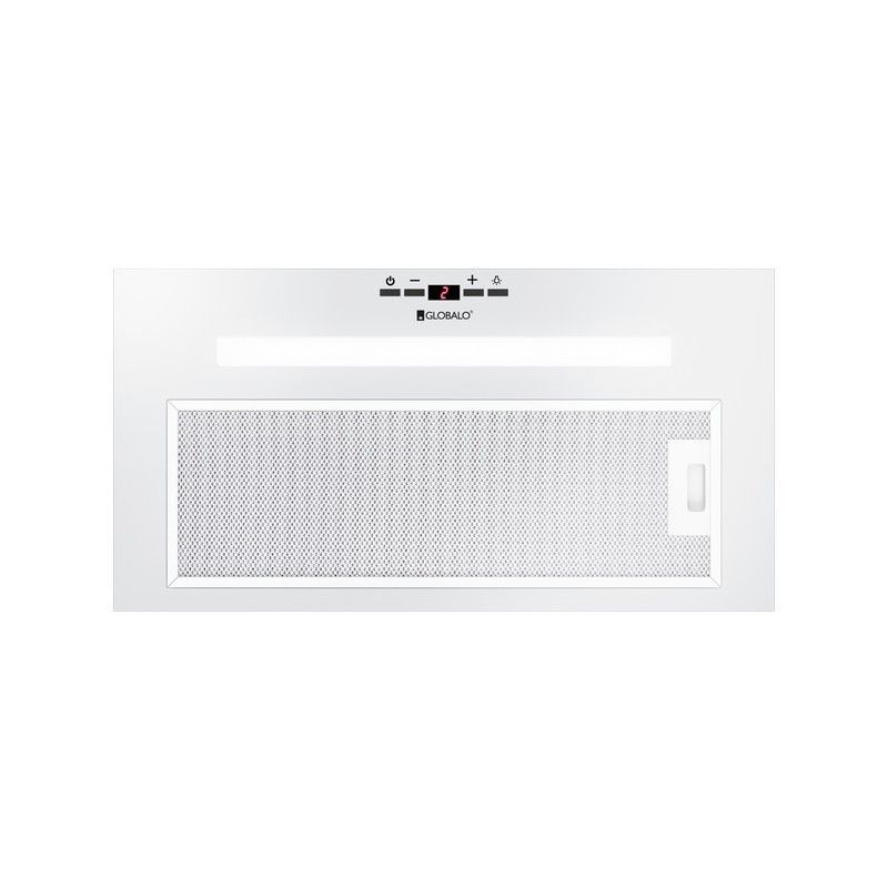 Okap GLOBALO AGENDERO 60.2 WHITE – maksymalna wydajność 575 m3/h, biały, stal lakierowana