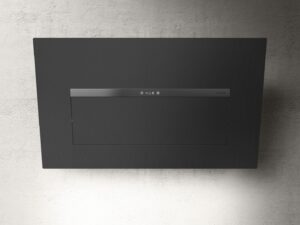 Elica Okap przyścienny BLOOM-S – technologia Comfort Silence, 85 cm, gres Dekton