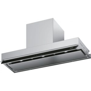 FRANKE FSAS A90 BK/XS – okap do zabudowy, stal szlachetna, czarne szkło