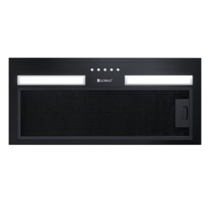 Okap Globalo Hadario 60.2 Black – wysoka wydajność, stal inox, oświetlenie LED