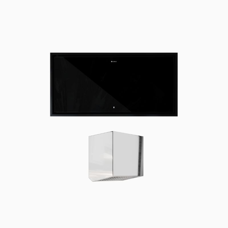 Okap GLOBALO NOVELTI 100.1 BLACK – maksymalna wydajność, zdalne sterowanie, elegancki design