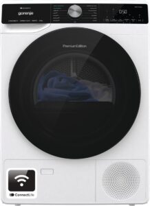 Gorenje DNS93/PL PowerDrive Suszarka – wolnostojąca bębnowa z pompą ciepła, klasa A+++, 9 kg