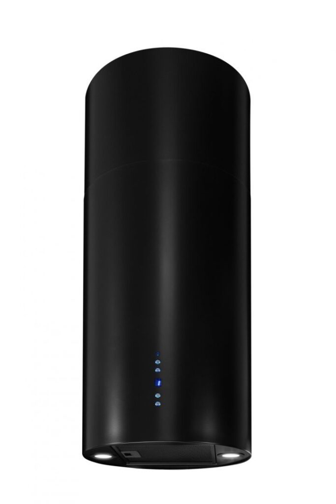 Toflesz BALTIC Okap Baltic Naścienny 40cm 850m3/h czarny mat – elektroniczne sterowanie, 4 prędkości, oświetlenie LED