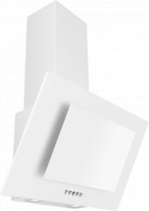 Okap Kernau KCH 0250 W – wyspowy, 50 cm, biały, stal nierdzewna