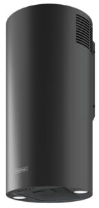 Okap Kernau KCH 0340.1 B – przyścienny, czarny półmat, stal nierdzewna, 60 cm