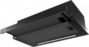 Okap Kernau KTH 10.261.2 B – teleskopowy design, wydajność 410 m3/h, kolor czarny, szerokość 60 cm