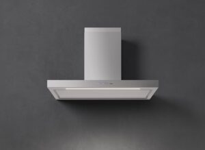 FALMEC Plane Plus Isola 120 – wyspowy okap kuchenny, filtr przeciwtłuszczowy, oświetlenie LED, biały, 120 cm