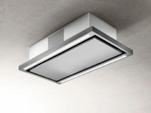 Elica Okap sufitowy CLOUD SEVEN IX/F/90 – nowoczesny design, stal nierdzewna, szerokość 90 cm