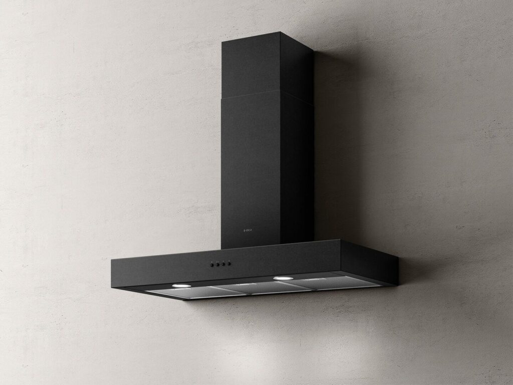 Elica Okap przyścienny SPOT URBAN CAST IRON/A/90 – minimalistyczny design, wysoka wydajność, metal