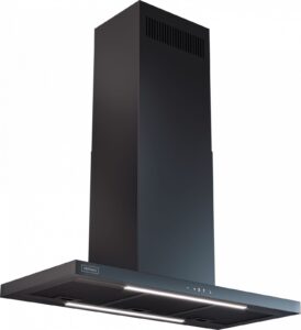 Okap Kernau KCH 1090 B Island Kitchen Connect – wysokowydajny, nowoczesny, czarny, wyspowy