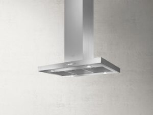 Elica Okap wyspowy SPOT PLUS ISLAND IX/A/90 – moc zasysania 603 m3/h, stal nierdzewna, LED