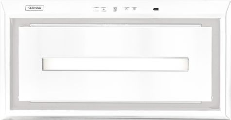 Okap Kernau KBH 08501 W – okap do zabudowy, wydajność do 522 m³/h, biały, 60 cm