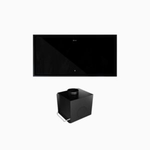 Okap GLOBALO NOVELTI 100.1 BLACK – wysoka wydajność, minimalistyczny design, zdalne sterowanie