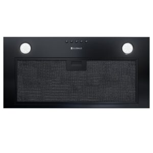 Okap GLOBALO Arcelo 60.1 Black – dyskretny design, cicha praca, stal lakierowana