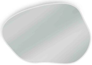 Designerskie lustro led 50×36 cm E3-C01 – podświetlenie LED, nieregularny kształt, dostępne kolory