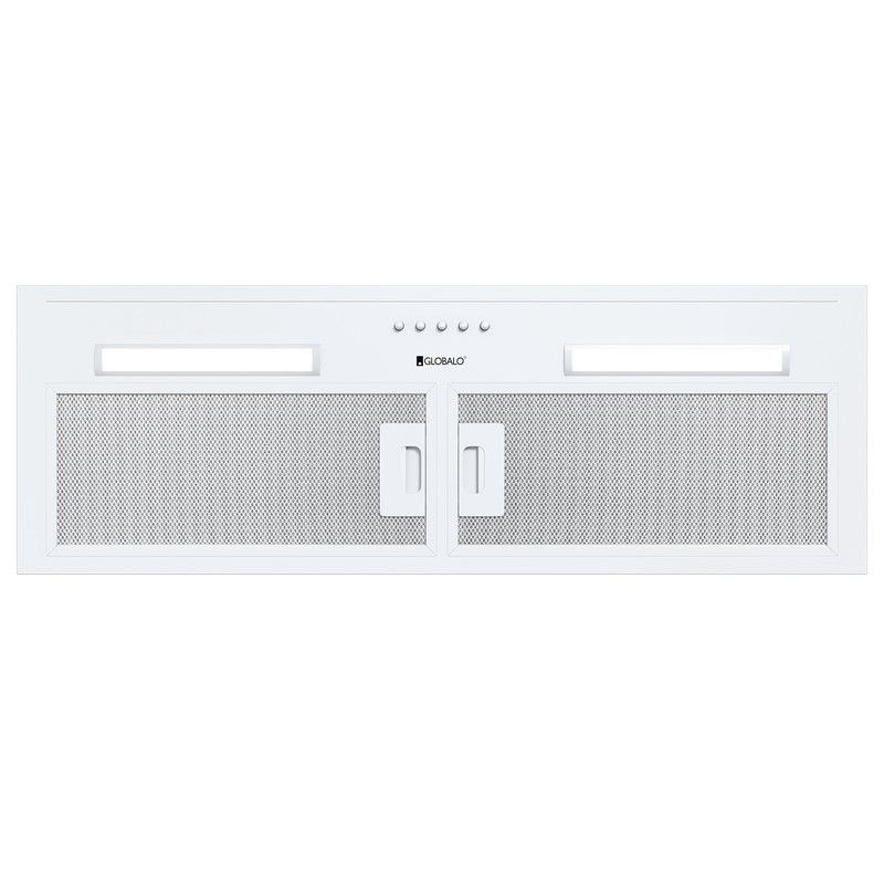 Okap Globalo Hadario 80.2 White – dyskretny design, maksymalna wydajność 320 m3/h, stal inox