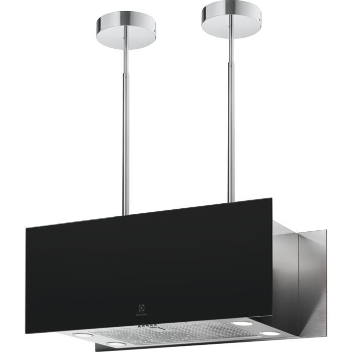 Electrolux KFIA19R okap wyspowy – zdalne sterowanie, 90 cm, czarny matowy