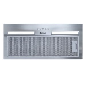 Okap GLOBALO Hadario 60.2 Inox – dyskretny, stal inox, wydajność 320 m3/h