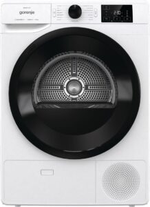Gorenje DNE83 suszarka bębnowa z pompą ciepła – 8 kg, klasa A+++