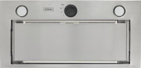 Okap Kernau KBH 0860.1 X – do zabudowy, wydajność 155-342 m³/h, inox, 60 cm