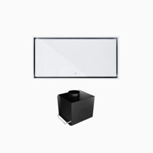 Okap Globalo Novelti 100.1 White – minimalistyczny design, maksymalna wydajność 740 m3/h, zdalne sterowanie