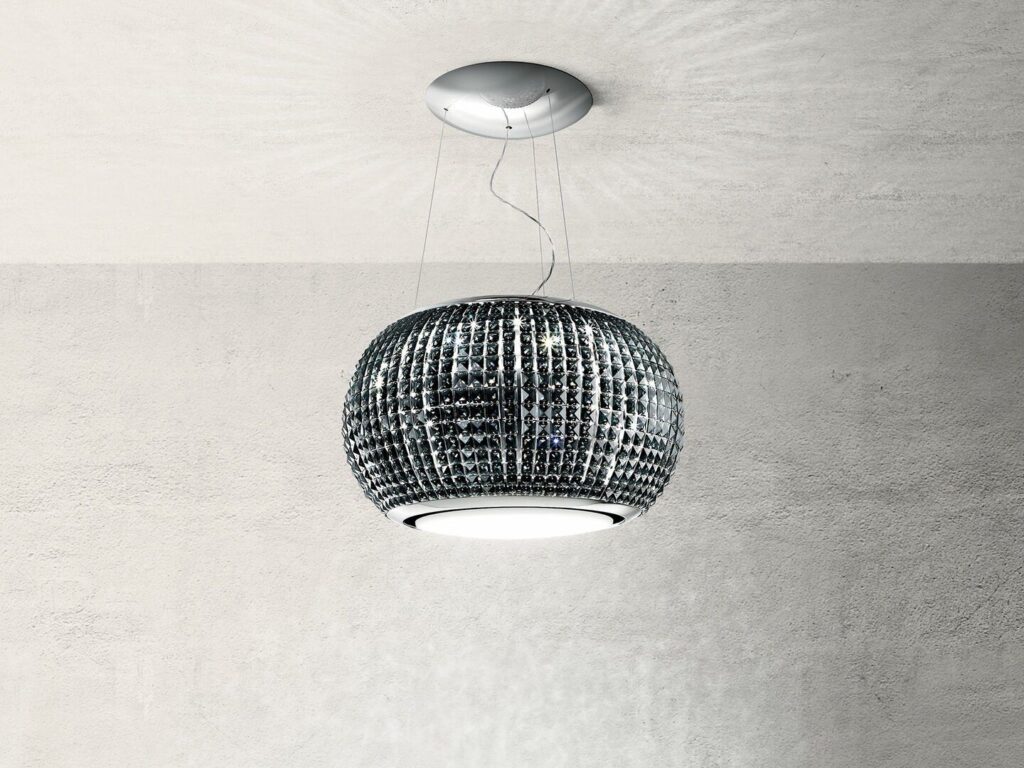 Elica Okap wyspowy INTERSTELLAR BL/F/65 – elegancki design, cicha praca, wysoka wydajność