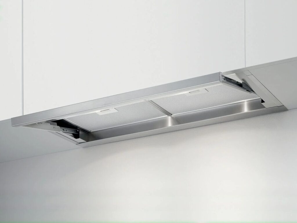 Elica okap podszafkowy Lever IX/A/56 – wysoka wydajność, stal nierdzewna, 60-120 cm