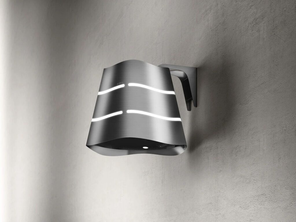 ELICA Okap wyspowy WAVE UX IX/F/51 – wysoka jakość, stal nierdzewna, 50 cm