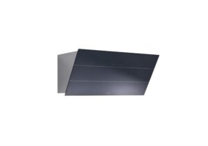 FOSTER 2450690 FL SLIM HOOD BLACK MIRROR 90 cm – nowoczesny kaptur, stal nierdzewna, czarne szkło