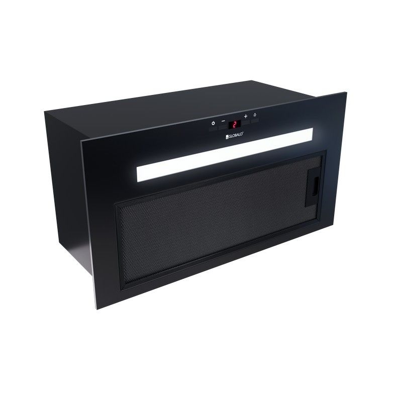 Okap Globalo Agendero 60.2 Black – dyskretny, energooszczędny, stal lakierowana
