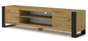 Szafka Na Tv Dąb Artisan D8-R81 – minimalistyczny design, trwała konstrukcja, kolor dąb artisan