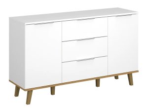 Biała skandynawska komoda E5-M00